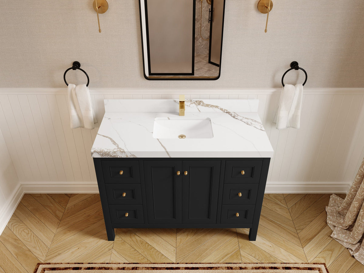 Nashville 48 in. W x 22 in. D Single Sink Bathroom Vanity