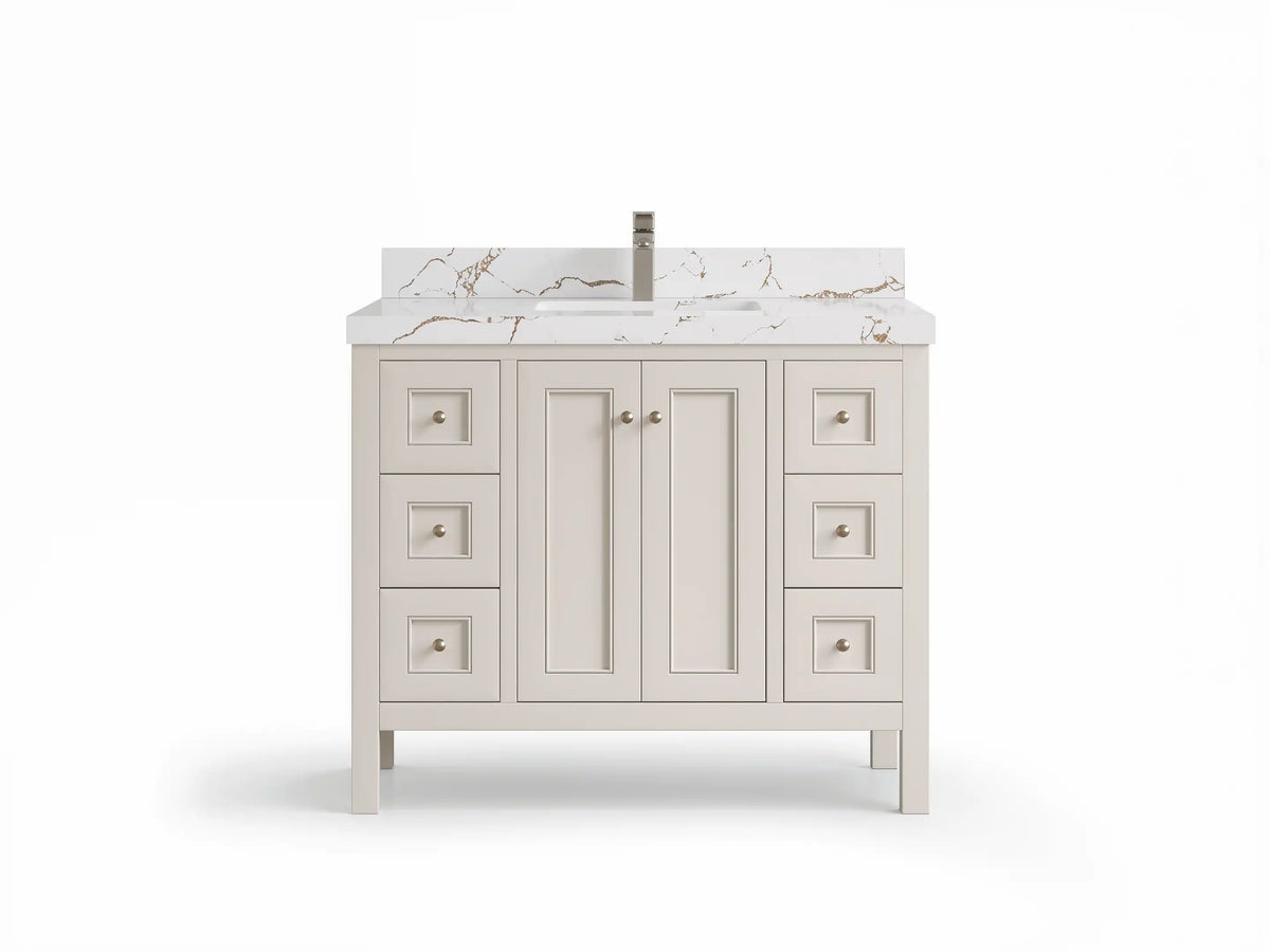 Nashville 42 in. W x 22 in. D Single Sink Bathroom Vanity