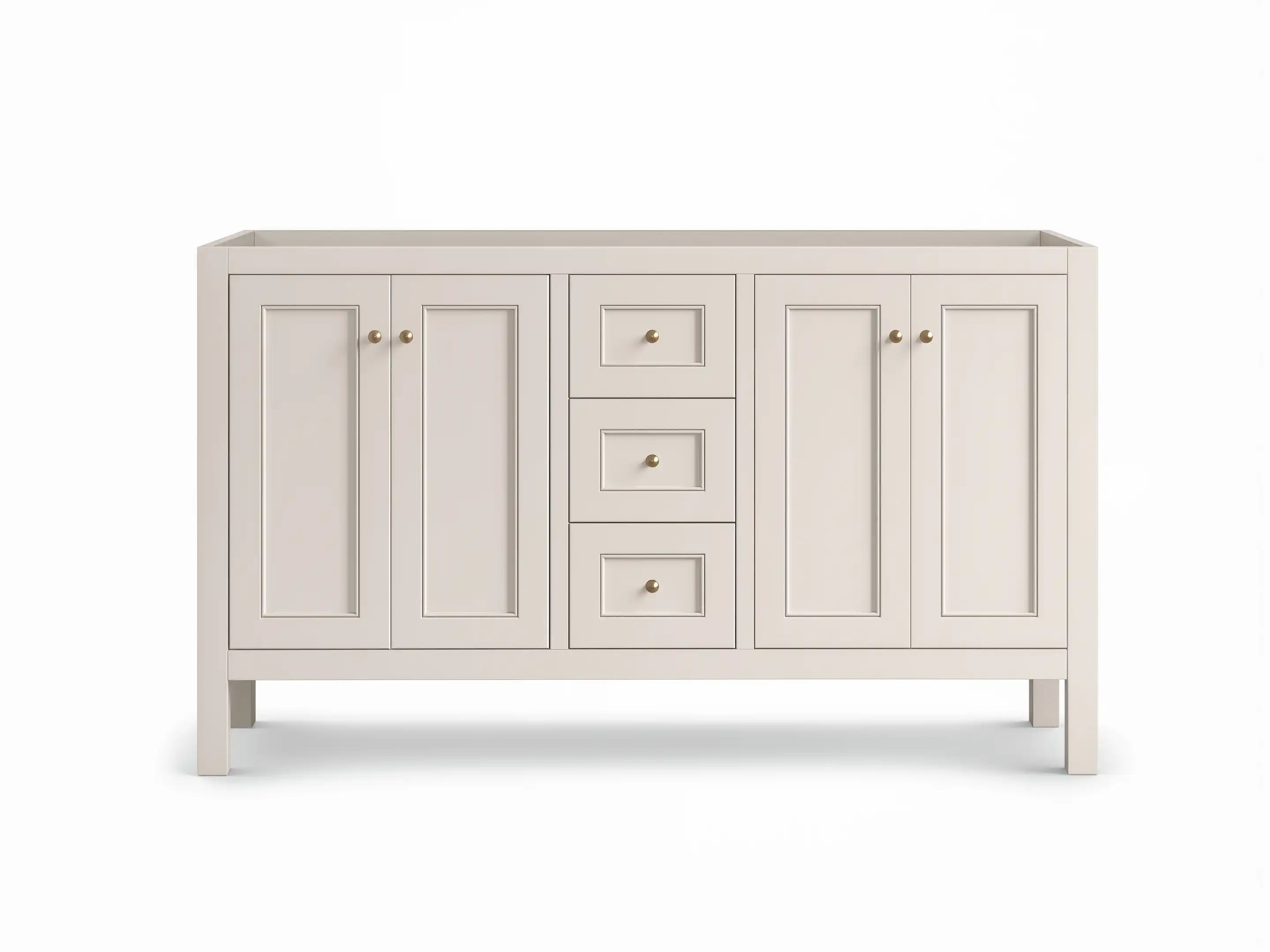Nashville 60 in. W x 22 in. D Double Sink Bathroom Vanity
