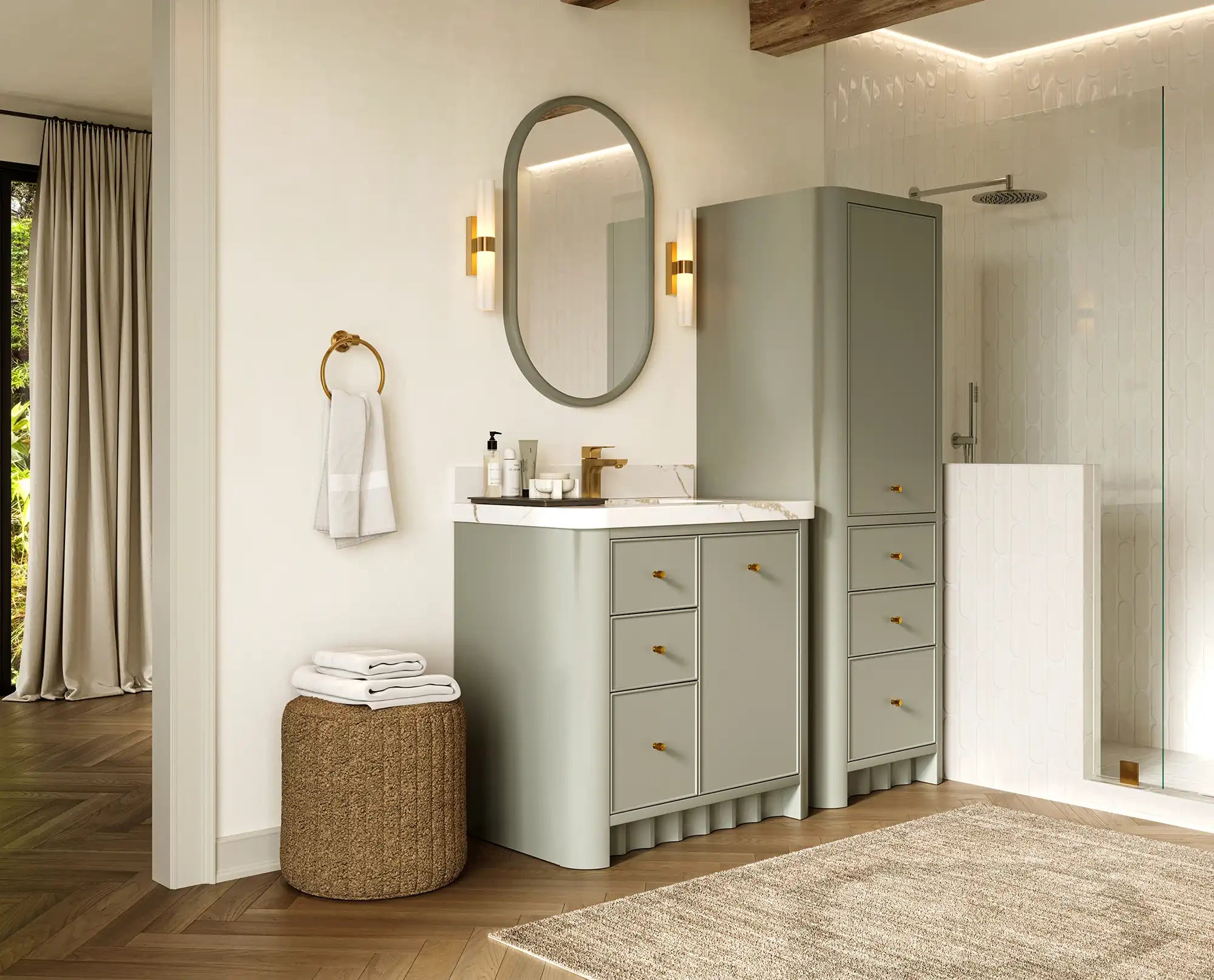 Orlando 36 in. W x 22 in. D Center Sink Bathroom Vanity
