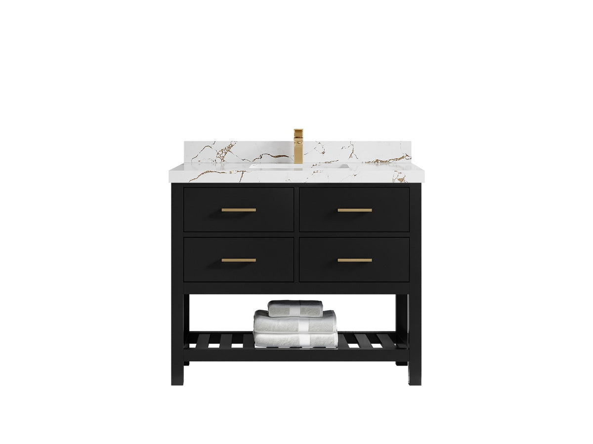 Parker 42 in. W x 22 in. D Single Sink Bathroom Vanity