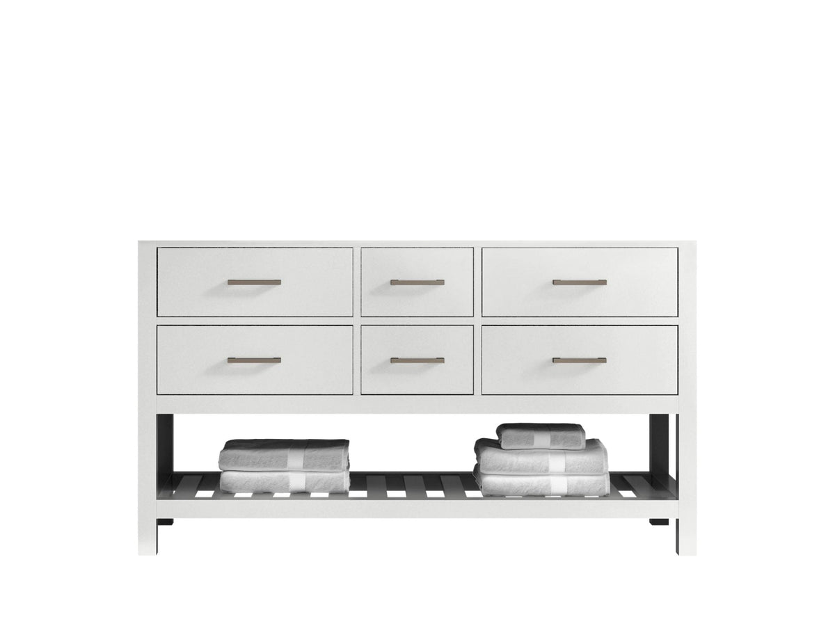 Parker 60 in. W x 22 in. D Double Sink Bathroom Vanity