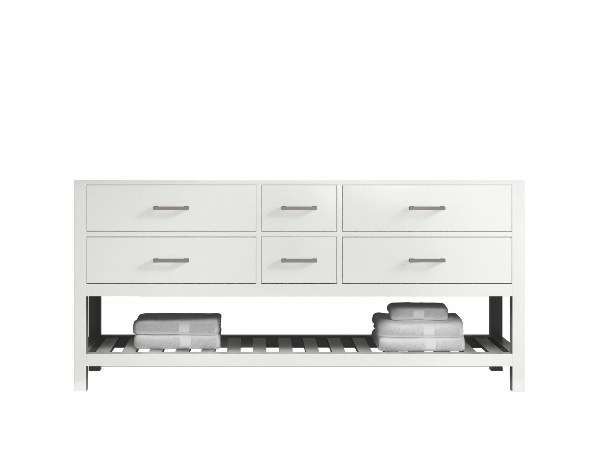 Parker 72 in. W x 22 in. D Double Sink Bathroom Vanity
