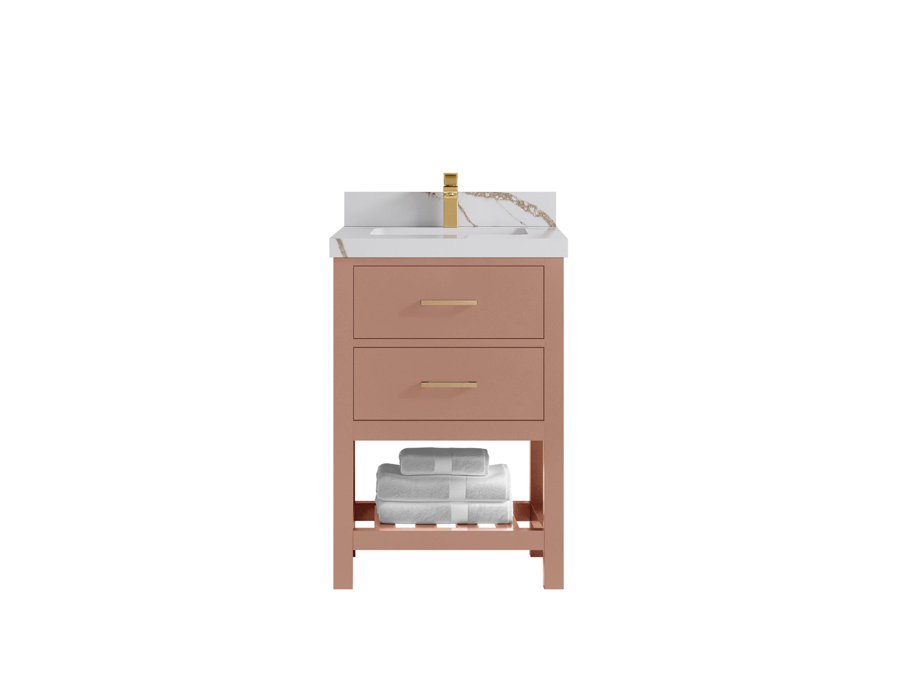 Parker 24 in. W x 22 in. D Single Sink Bathroom Vanity