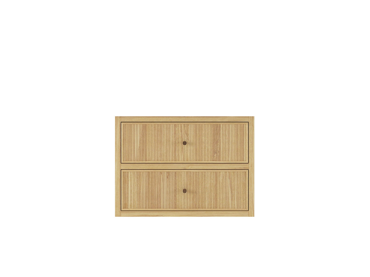 Sonoma Floating Teak 30 in. W x 22 in. D Single Sink Bathroom Vanity