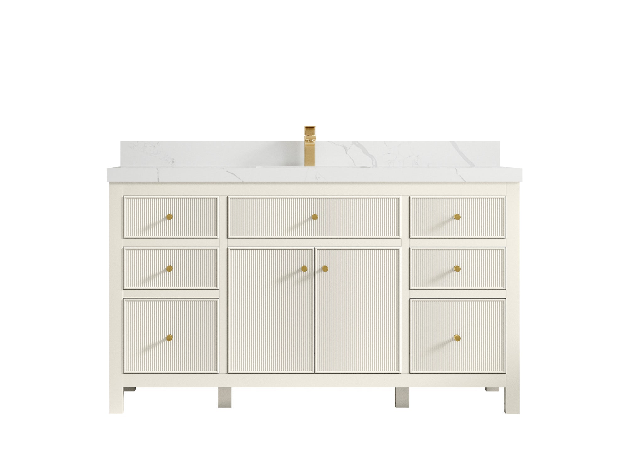 Sonoma 60 in. W x 22 in. D Single Sink Bathroom Vanity