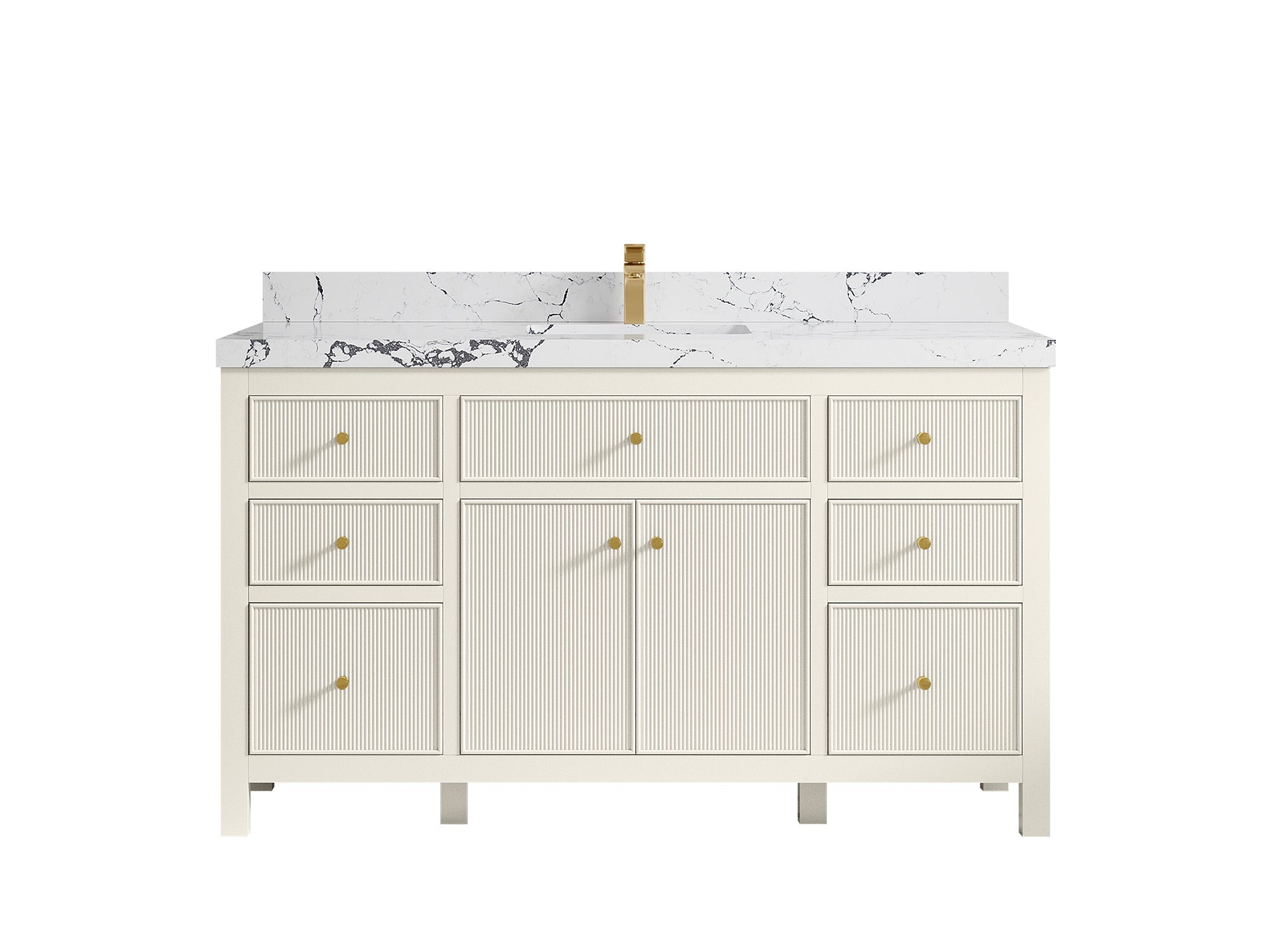 Sonoma 60 in. W x 22 in. D Single Sink Bathroom Vanity