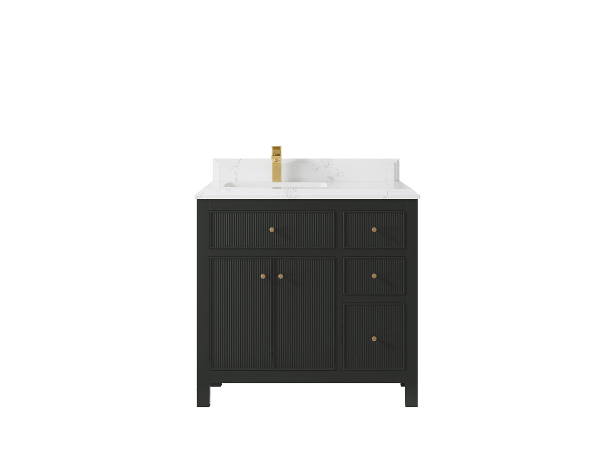 Sonoma 36 in. W x 22 in. D Left Offset Sink Bathroom Vanity