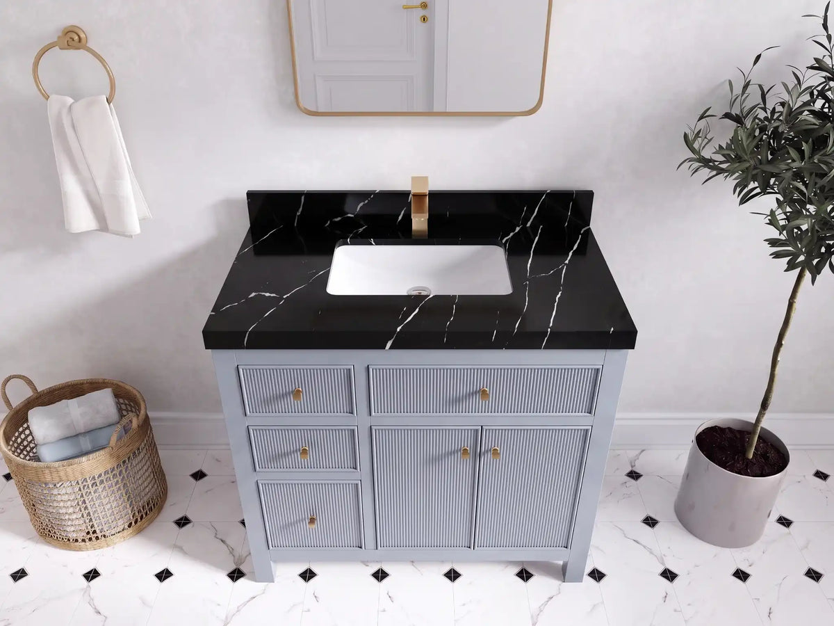 Sonoma 36 in. W x 22 in. D with Center Sink Bathroom Vanity