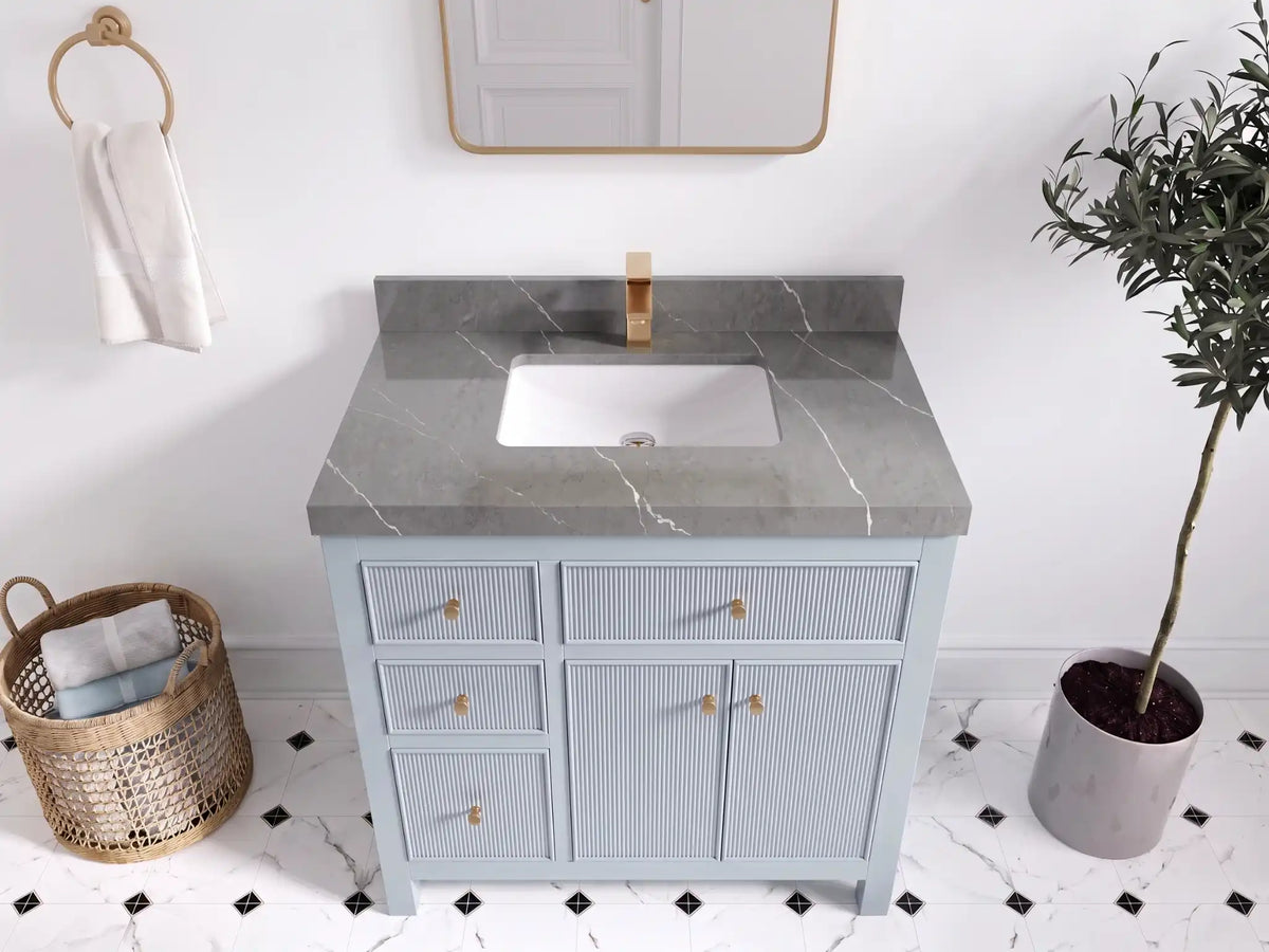 Sonoma 36 in. W x 22 in. D with Center Sink Bathroom Vanity