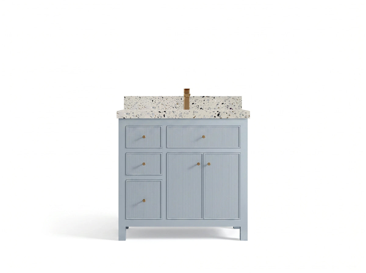 Sonoma 36 in. W x 22 in. D with Center Sink Bathroom Vanity