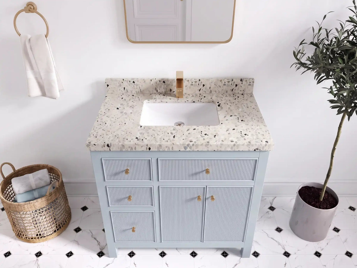Sonoma 36 in. W x 22 in. D with Center Sink Bathroom Vanity
