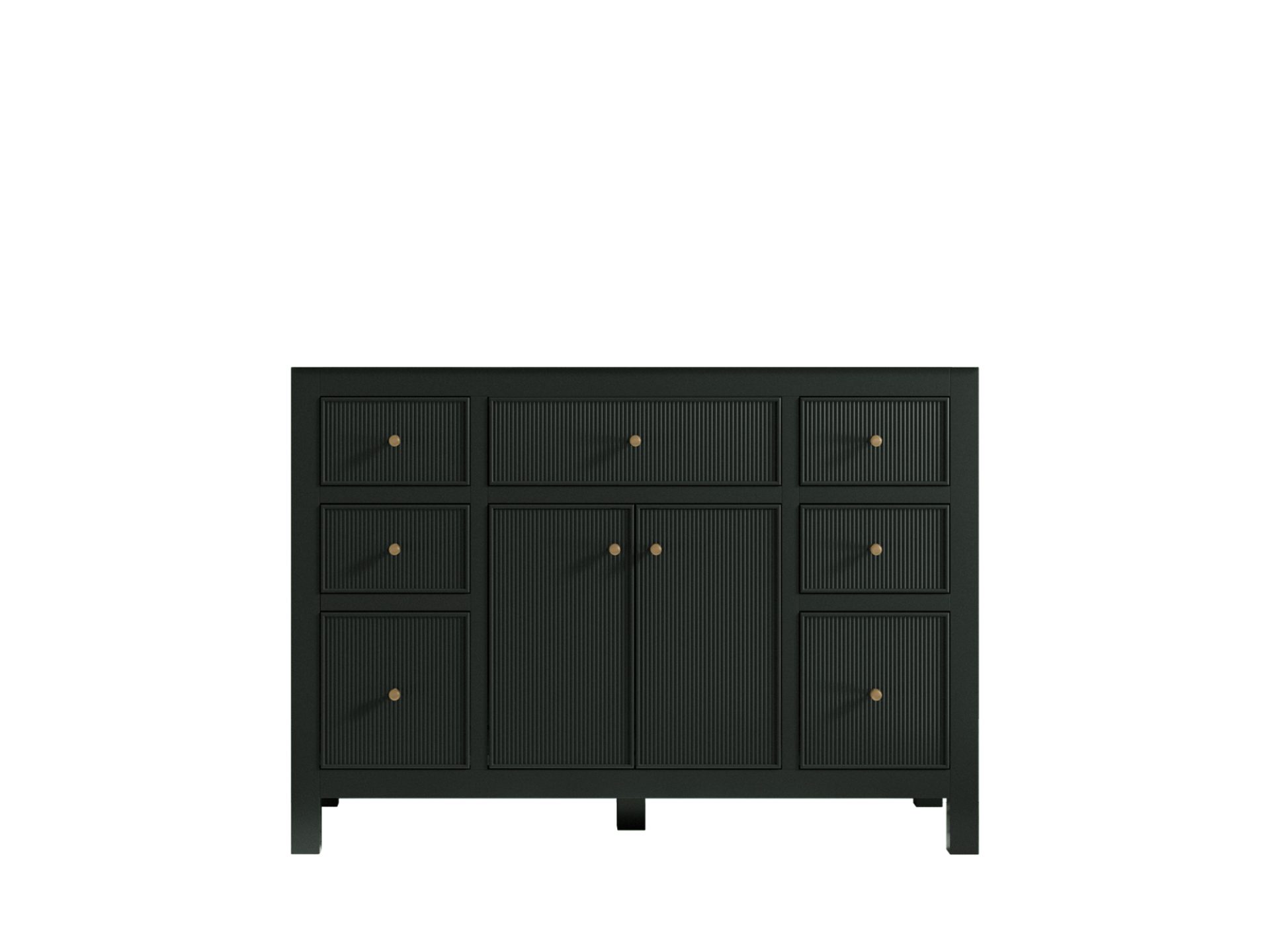 Sonoma 48 in. W x 22 in. D Single Sink Bathroom Vanity in Dark Forest Green with countertop - Cabinet Only