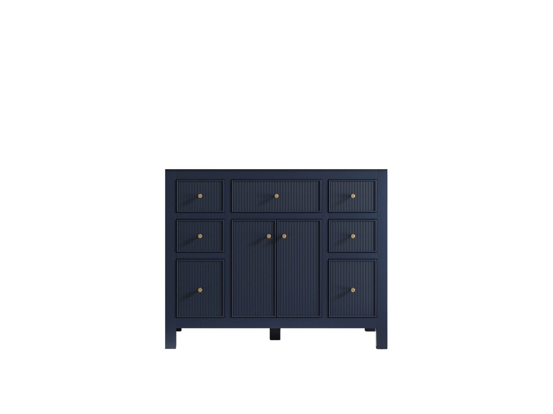 Sonoma 42 in. W x 22 in. D Single Sink Bathroom Vanity in Hale Navy Blue with countertop - Cabinet Only