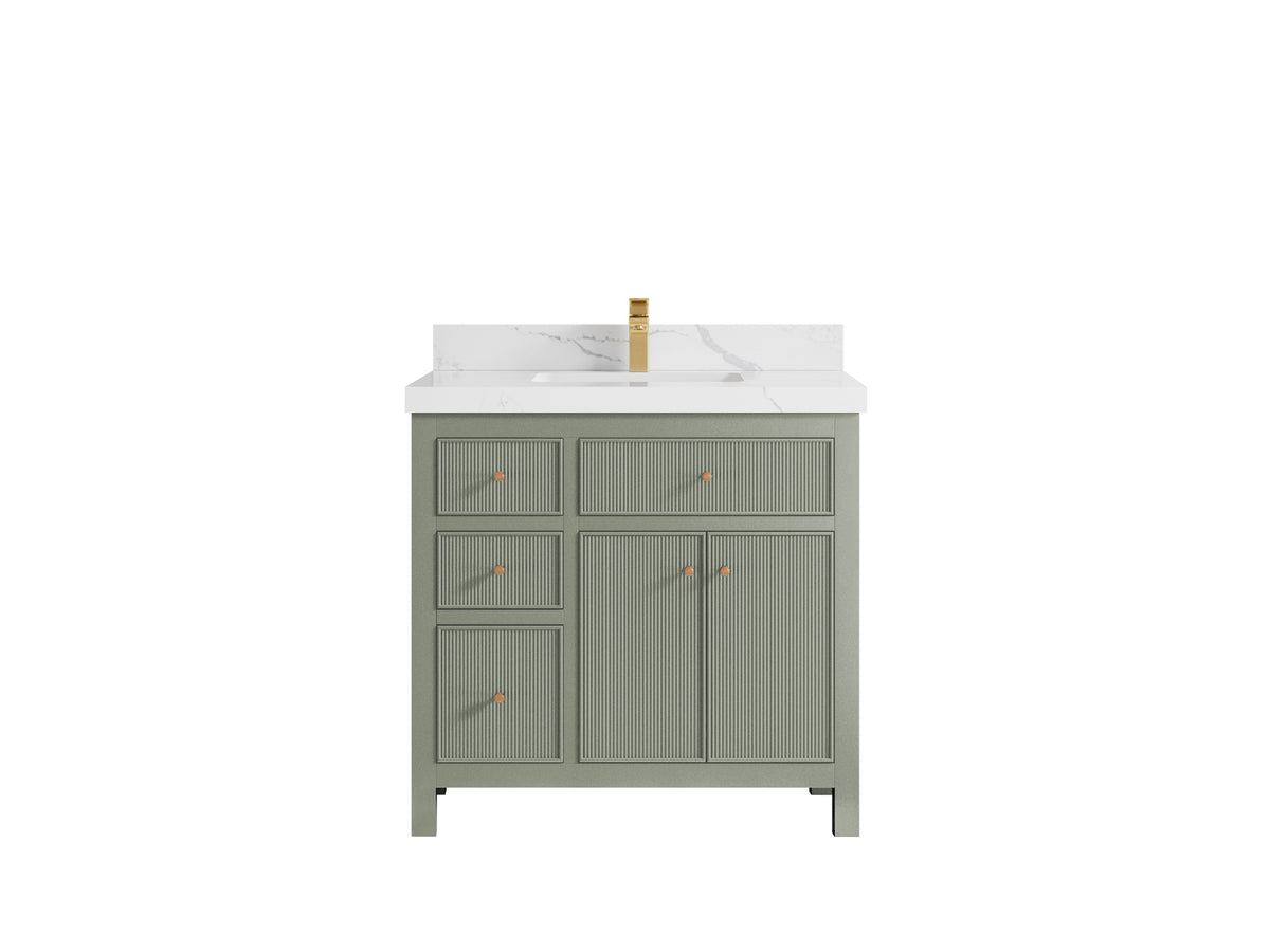 Sonoma 36 in. W x 22 in. D with Center Sink Bathroom Vanity