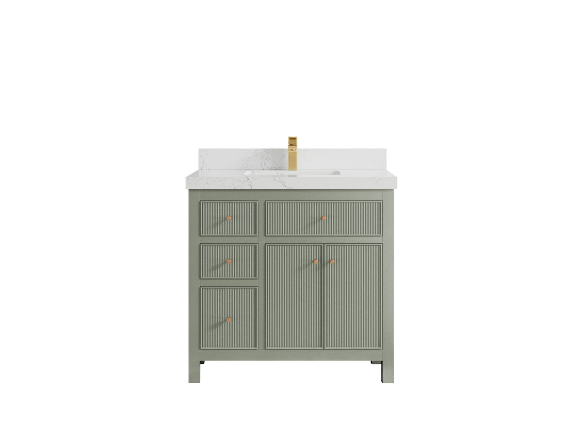 Sonoma 36 in. W x 22 in. D with Center Sink Bathroom Vanity