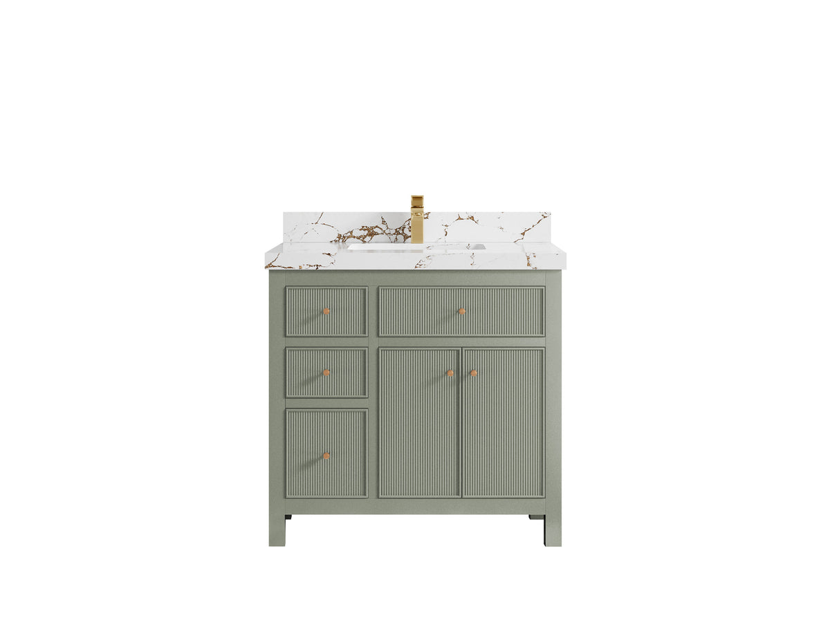 Sonoma 36 in. W x 22 in. D with Center Sink Bathroom Vanity