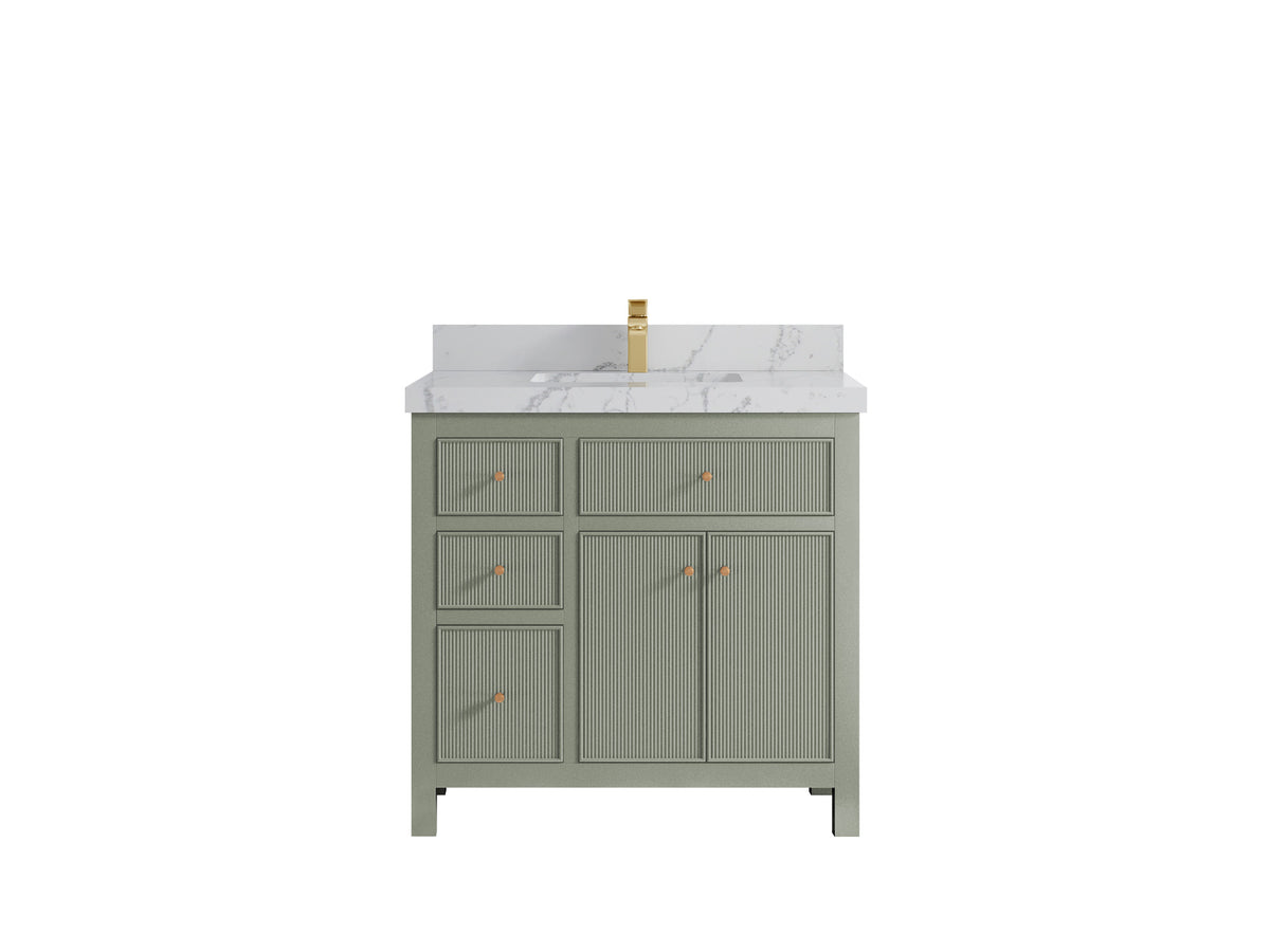 Sonoma 36 in. W x 22 in. D with Center Sink Bathroom Vanity