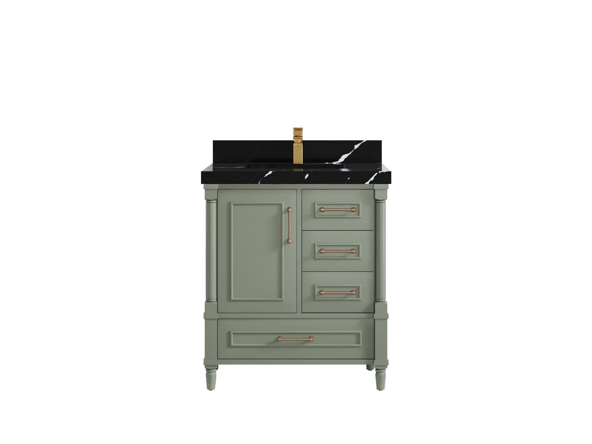 Aberdeen 30 in. W x 22 in. D Single Sink Bathroom Vanity - Willow Bath and Vanity