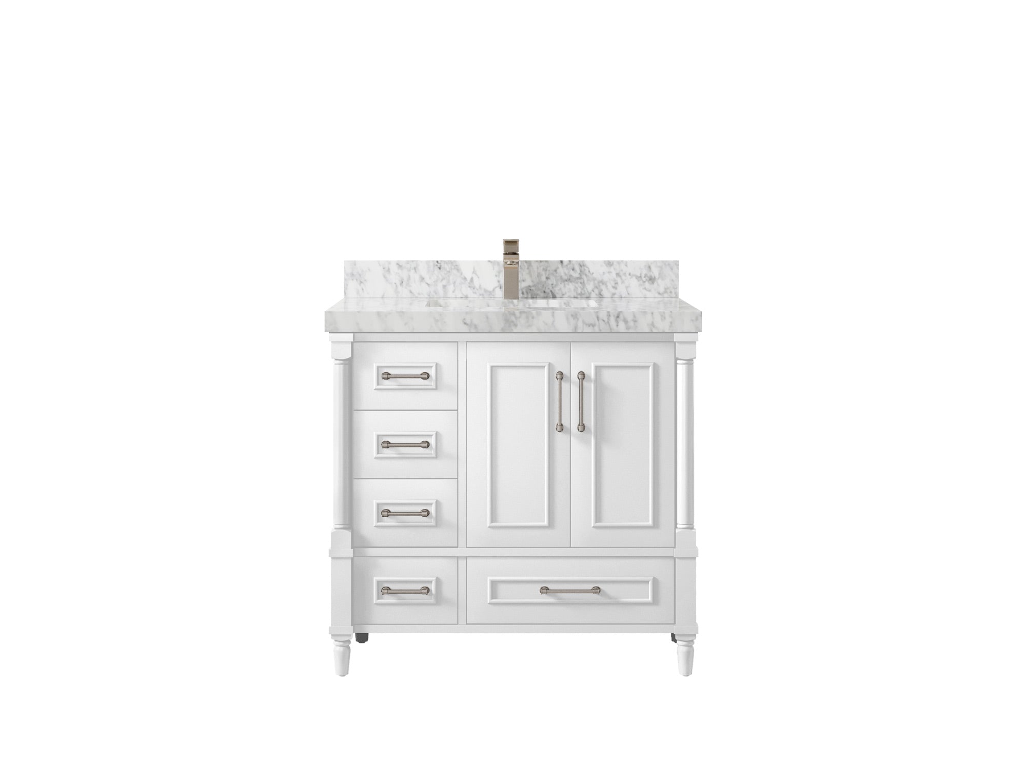 Aberdeen 36 in. W x 22 in. D Center Sink Bathroom vanity - Willow Bath and Vanity