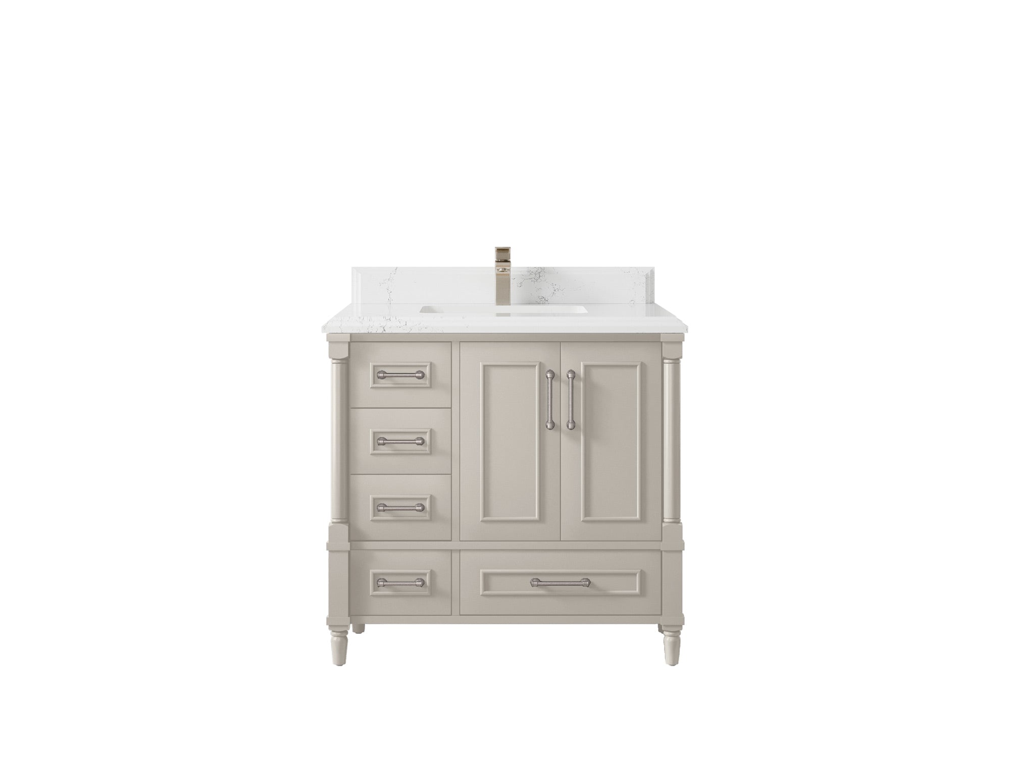 Aberdeen 36 in. W x 22 in. D Center Sink Bathroom vanity - Willow Bath and Vanity