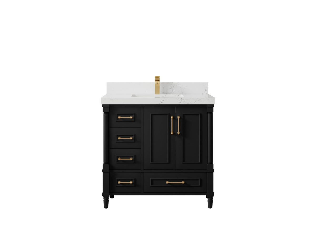 Aberdeen 36 in. W x 22 in. D Center Sink Bathroom vanity - Willow Bath and Vanity