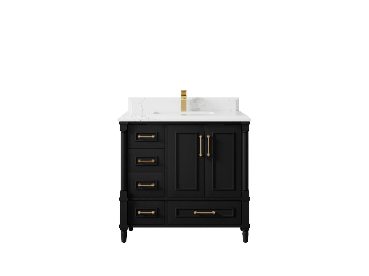 Aberdeen 36 in. W x 22 in. D Center Sink Bathroom vanity - Willow Bath and Vanity