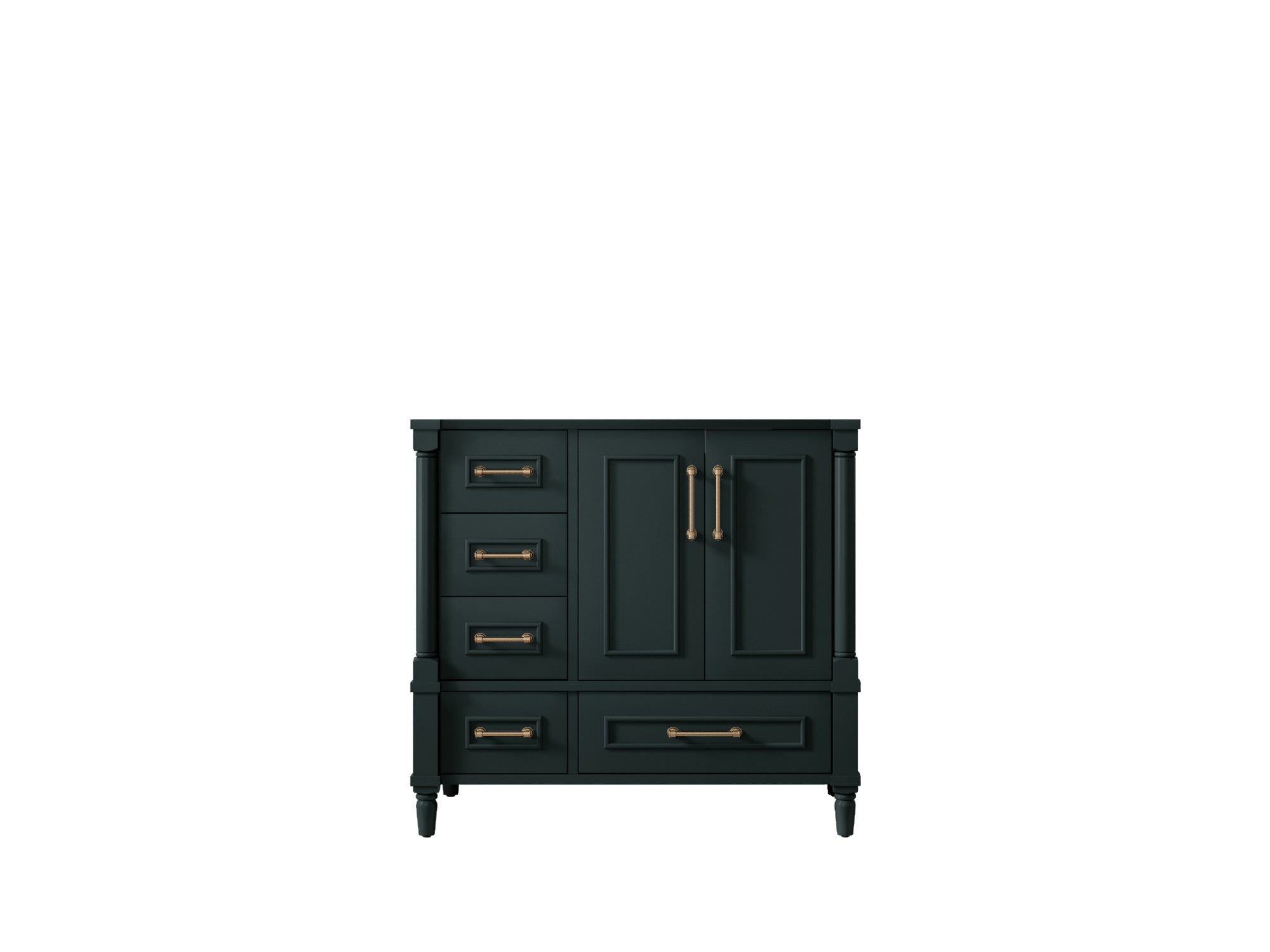 Aberdeen 36 in. W x 22 in. D Center Sink Bathroom Vanity - Willow Bath and Vanity