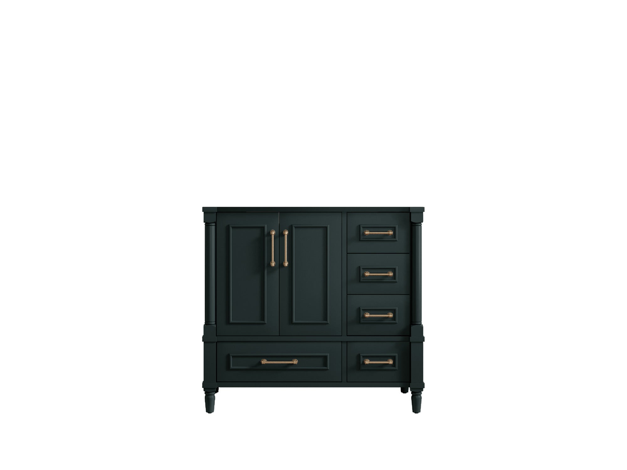 Aberdeen 36 in. W x 22 in. D Center Sink Bathroom Vanity - Willow Bath and Vanity