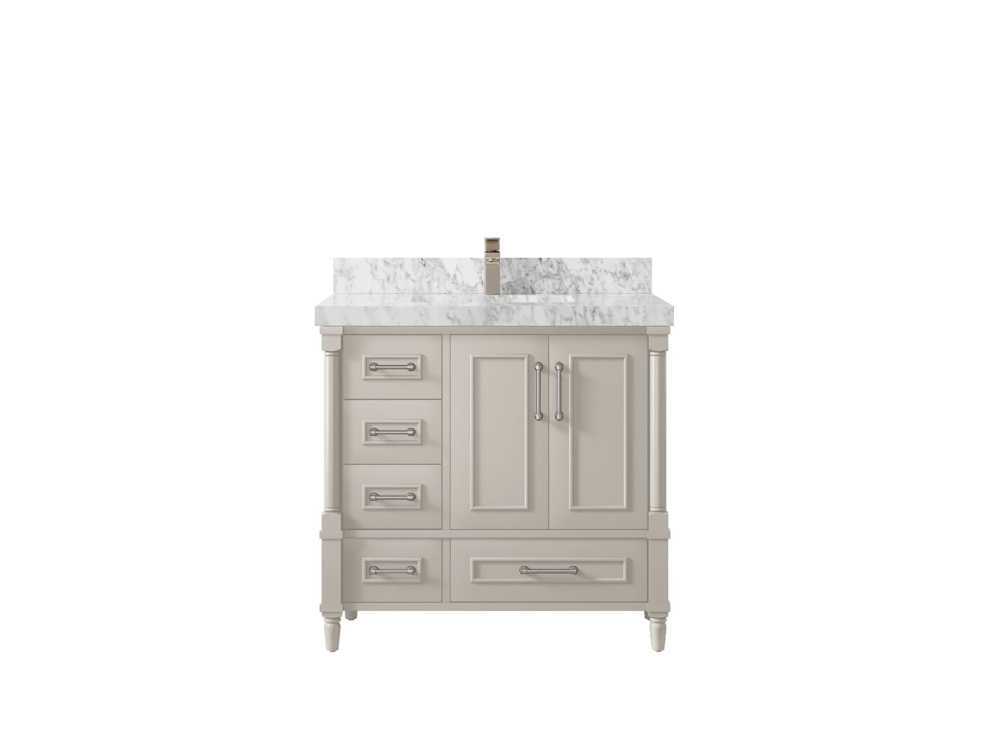 Aberdeen 36 in. W x 22 in. D Center Sink Bathroom vanity - Willow Bath and Vanity