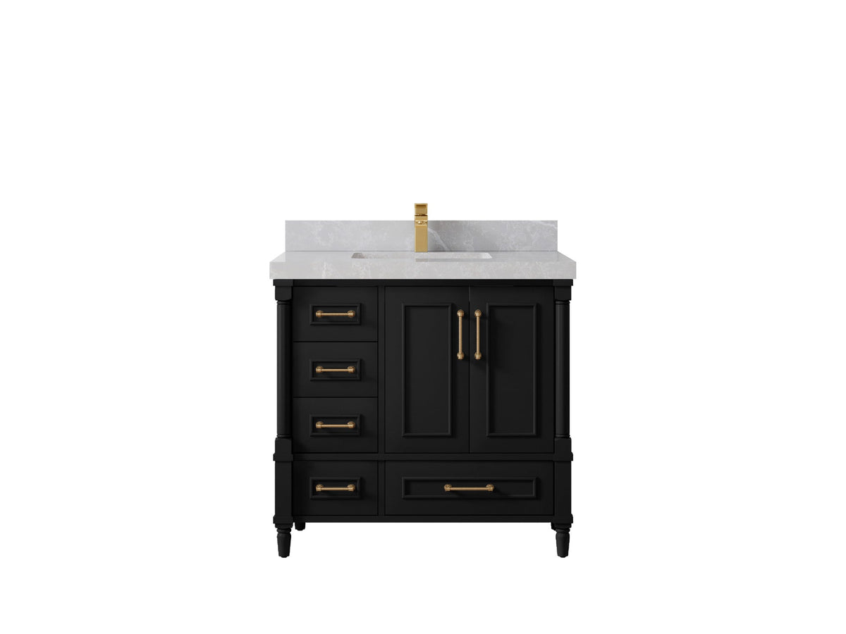 Aberdeen 36 in. W x 22 in. D Center Sink Bathroom vanity - Willow Bath and Vanity