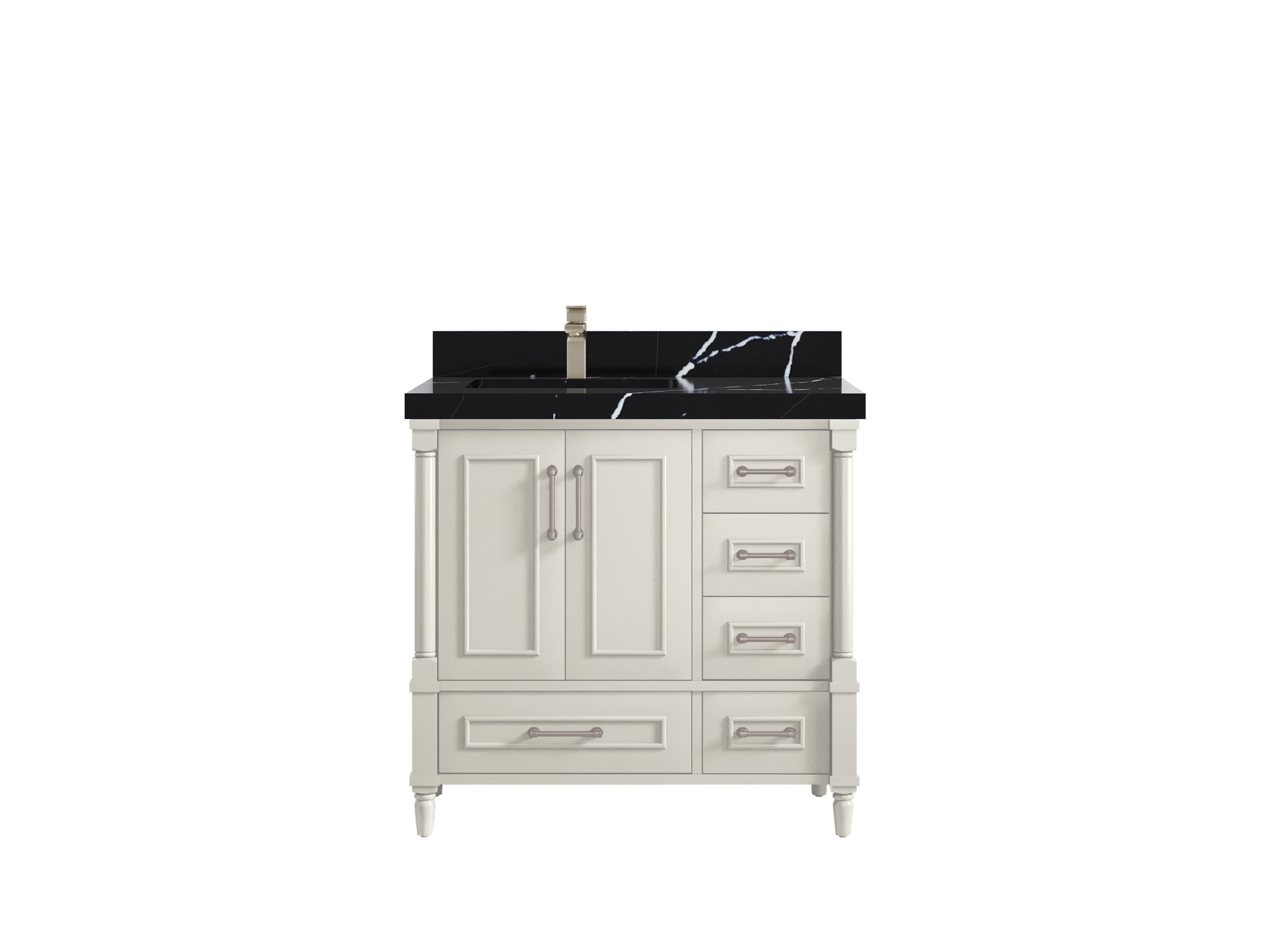 Aberdeen 36 in. W x 22 in. D Left Offset Sink Bathroom Vanity - Willow Bath and Vanity