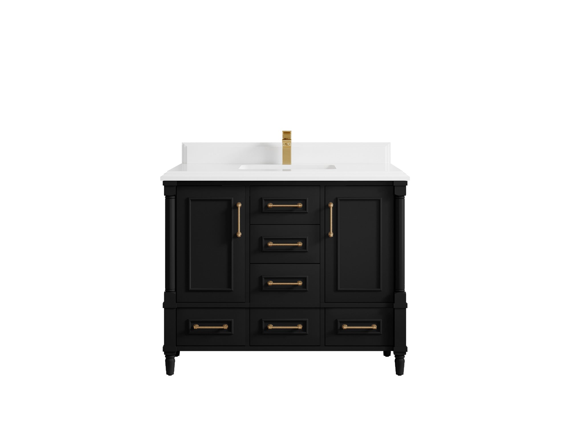 Aberdeen 42 in. W x 22 in. D Single Sink Bathroom Vanity - Willow Bath and Vanity