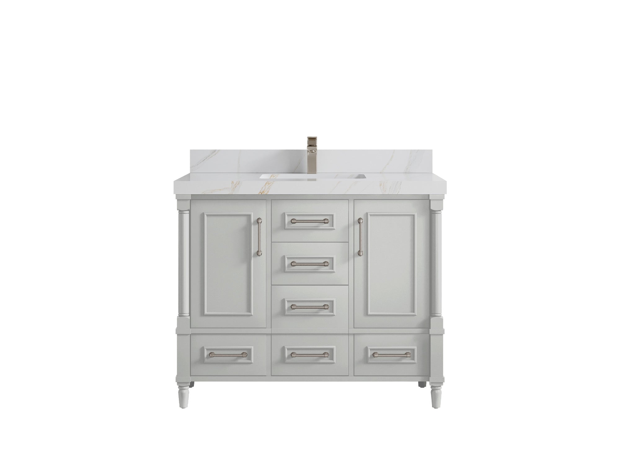 Aberdeen 42 in. W x 22 in. D Single Sink Bathroom Vanity - Willow Bath and Vanity