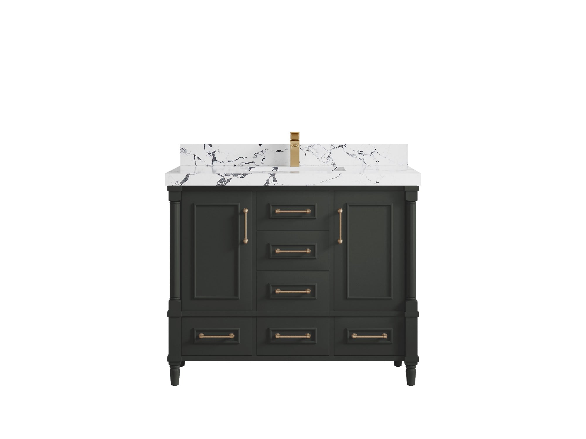 Aberdeen 42 in. W x 22 in. D Single Sink Bathroom Vanity - Willow Bath and Vanity