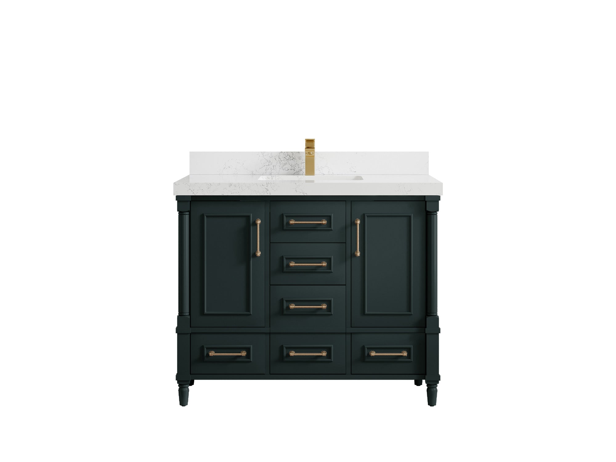 Aberdeen 42 in. W x 22 in. D Single Sink Bathroom Vanity - Willow Bath and Vanity