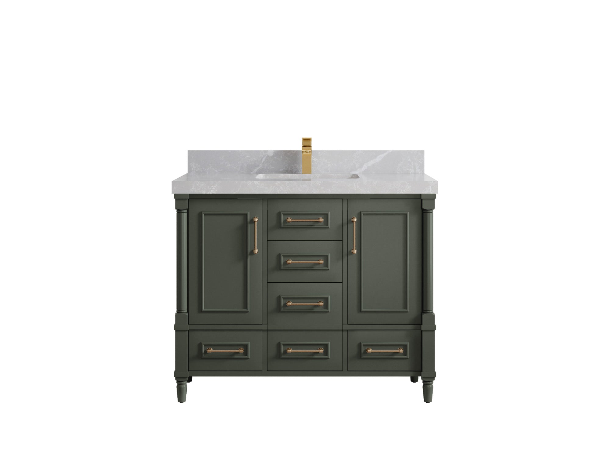 Aberdeen 42 in. W x 22 in. D Single Sink Bathroom Vanity - Willow Bath and Vanity
