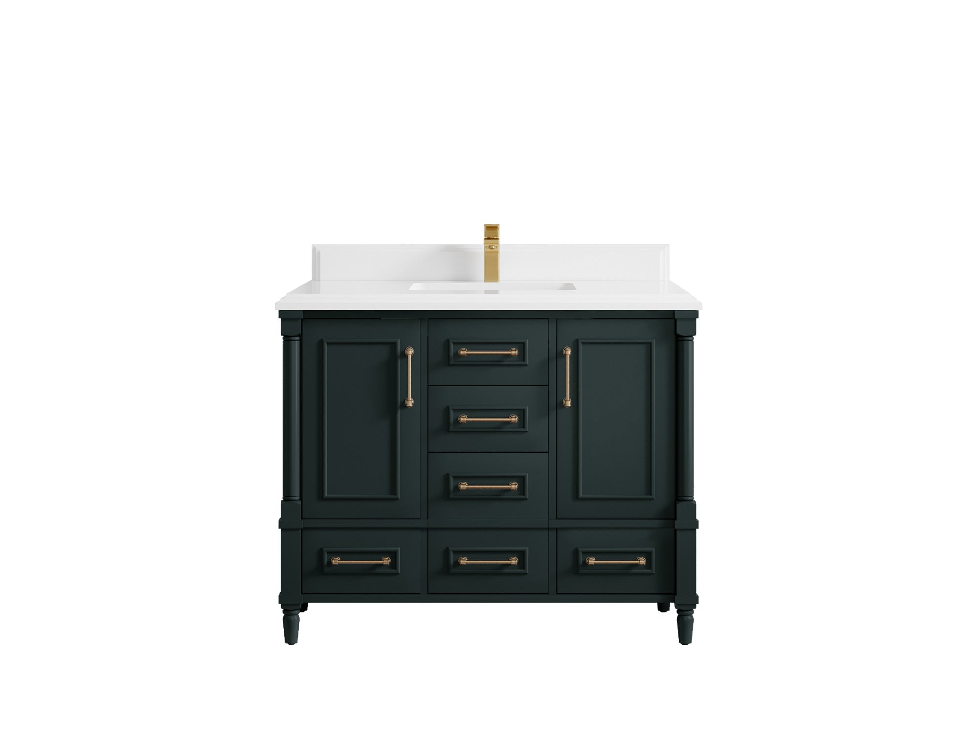 Aberdeen 42 in. W x 22 in. D Single Sink Bathroom Vanity - Willow Bath and Vanity