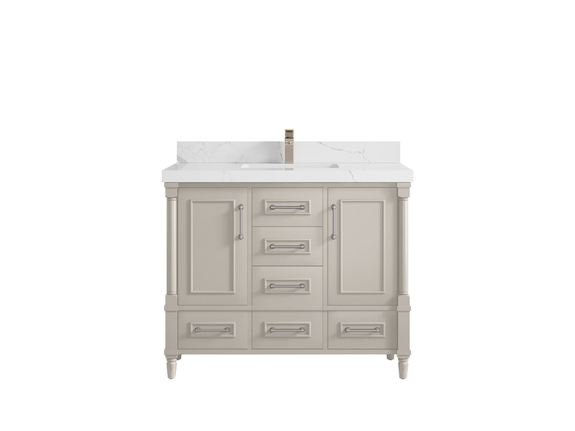Aberdeen 42 in. W x 22 in. D Single Sink Bathroom Vanity - Willow Bath and Vanity