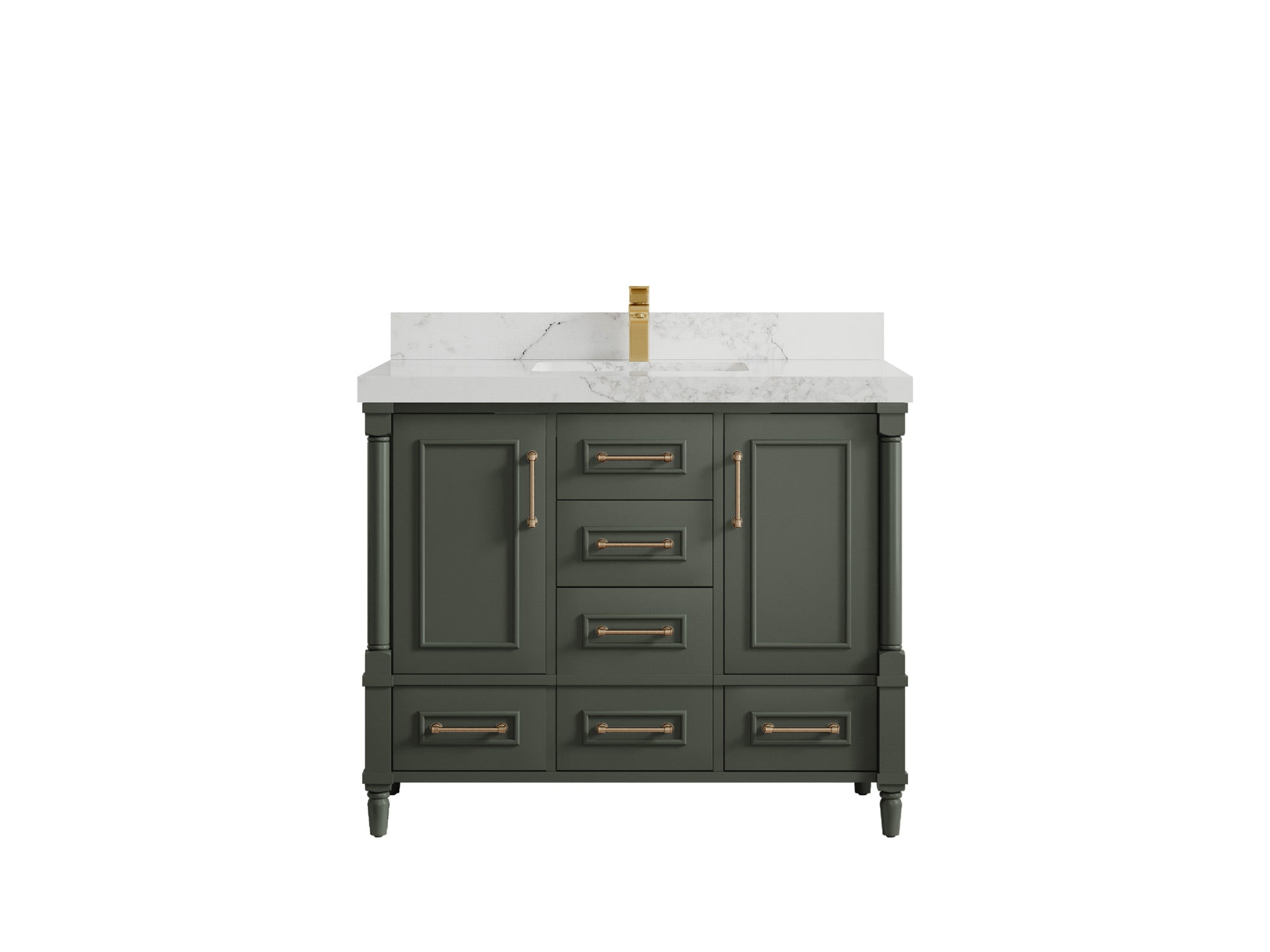 Aberdeen 42 in. W x 22 in. D Single Sink Bathroom Vanity - Willow Bath and Vanity