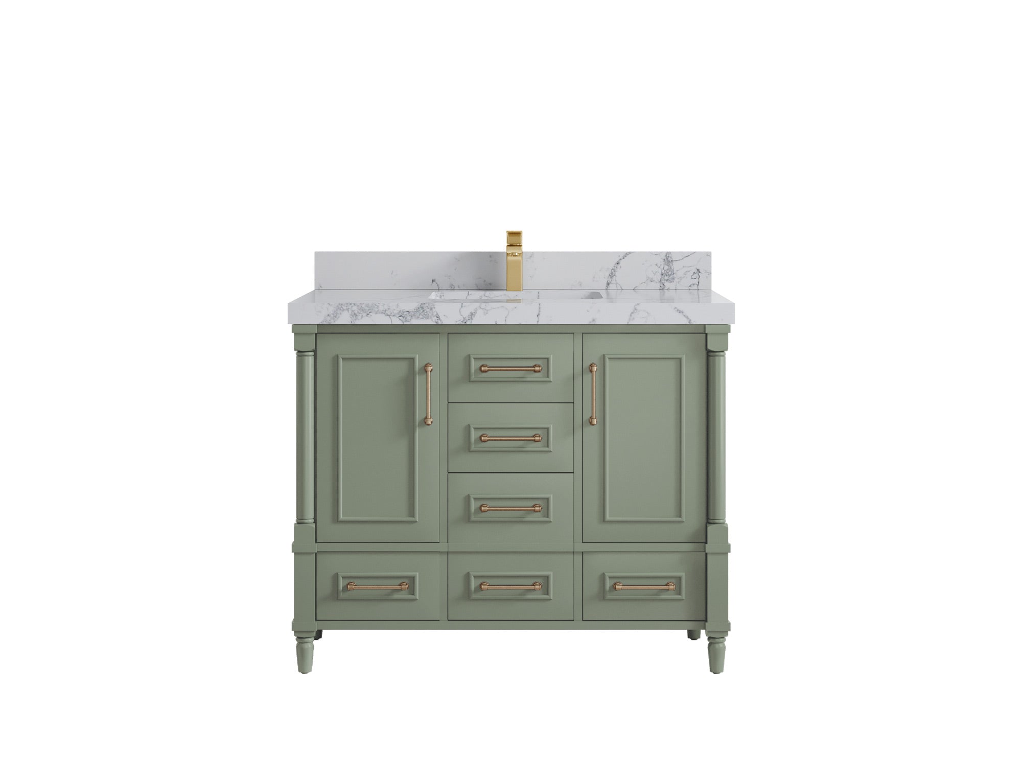 Aberdeen 42 in. W x 22 in. D Single Sink Bathroom Vanity - Willow Bath and Vanity