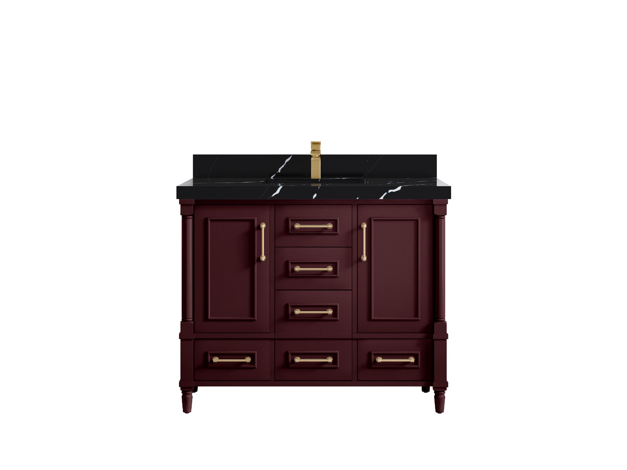 Aberdeen 42 in. W x 22 in. D Single Sink Bathroom Vanity - Willow Bath and Vanity