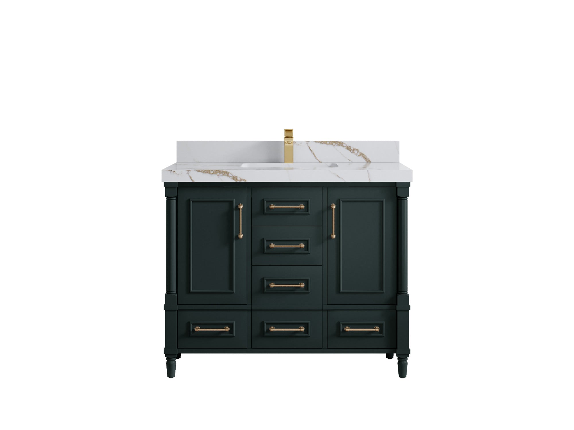 Aberdeen 42 in. W x 22 in. D Single Sink Bathroom Vanity - Willow Bath and Vanity