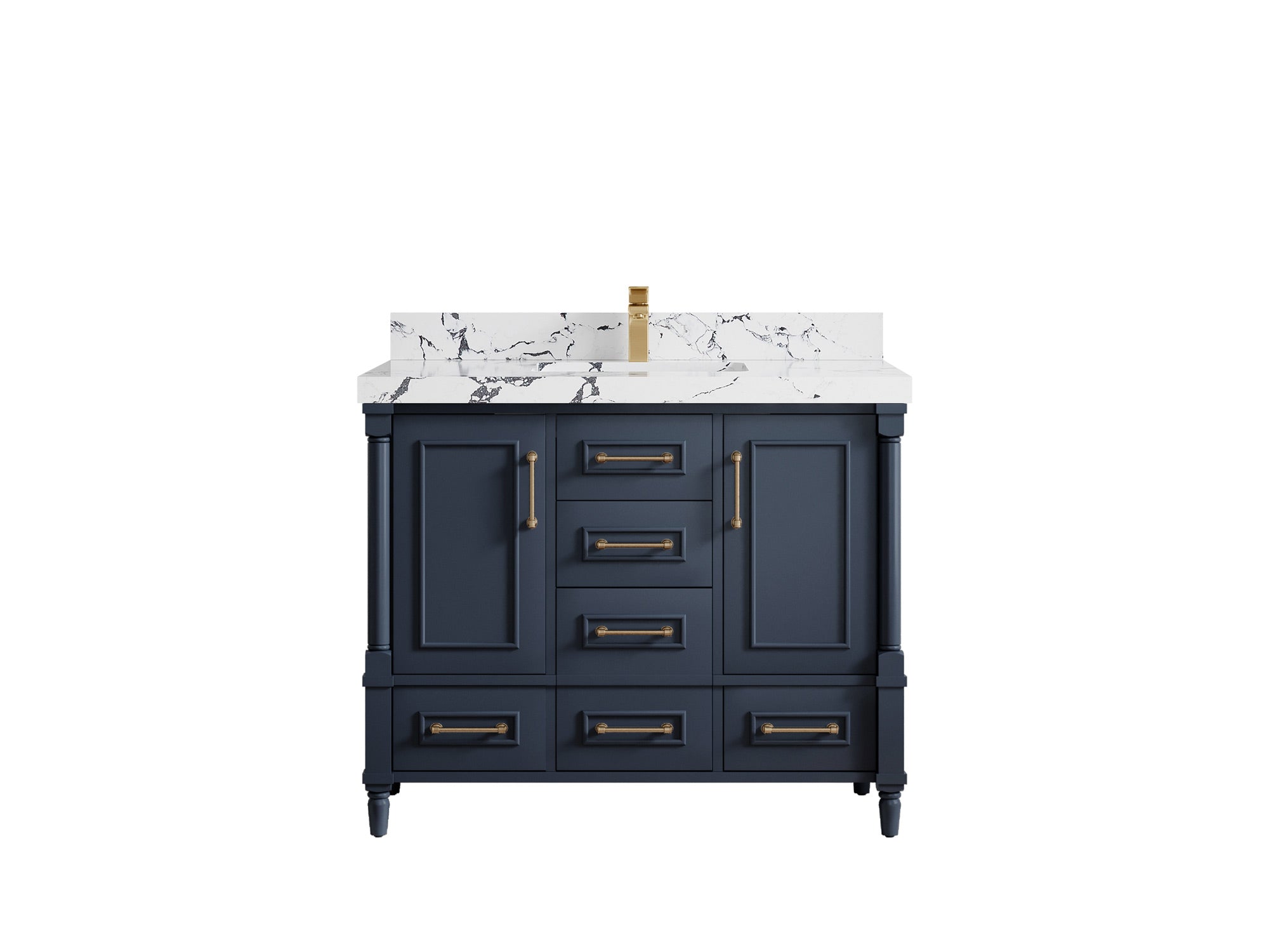 Aberdeen 42 in. W x 22 in. D Single Sink Bathroom Vanity - Willow Bath and Vanity