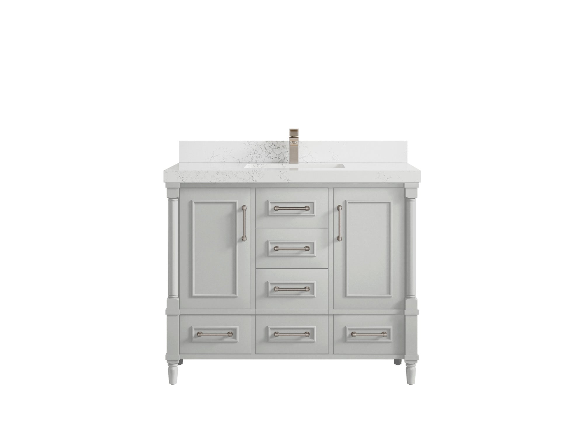 Aberdeen 42 in. W x 22 in. D Single Sink Bathroom Vanity - Willow Bath and Vanity