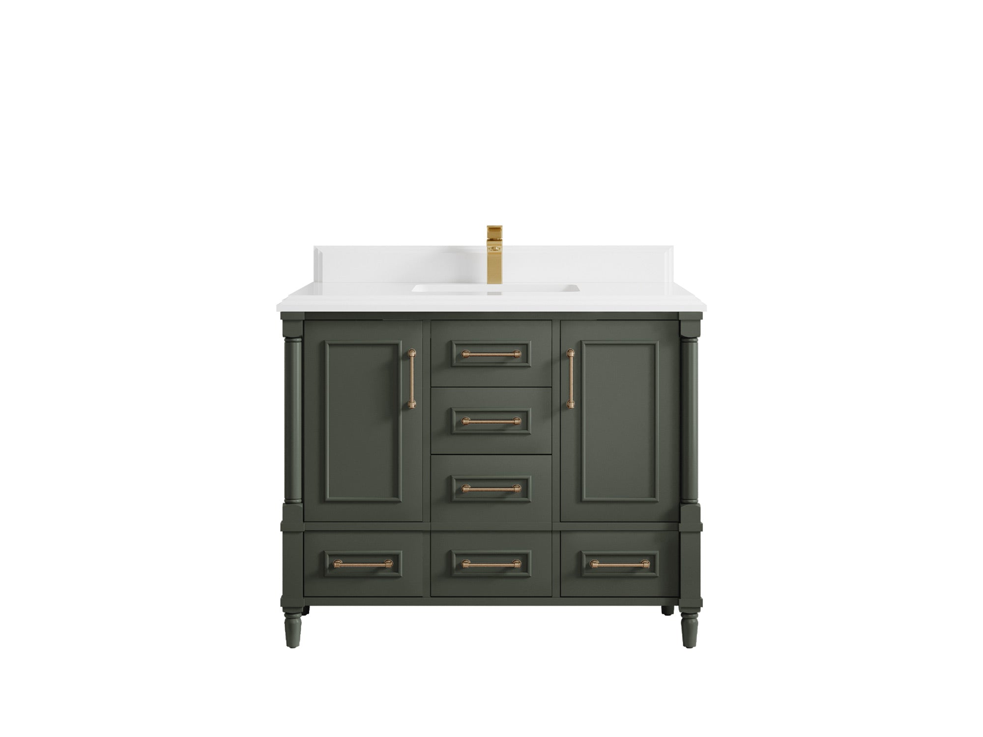 Aberdeen 42 in. W x 22 in. D Single Sink Bathroom Vanity - Willow Bath and Vanity