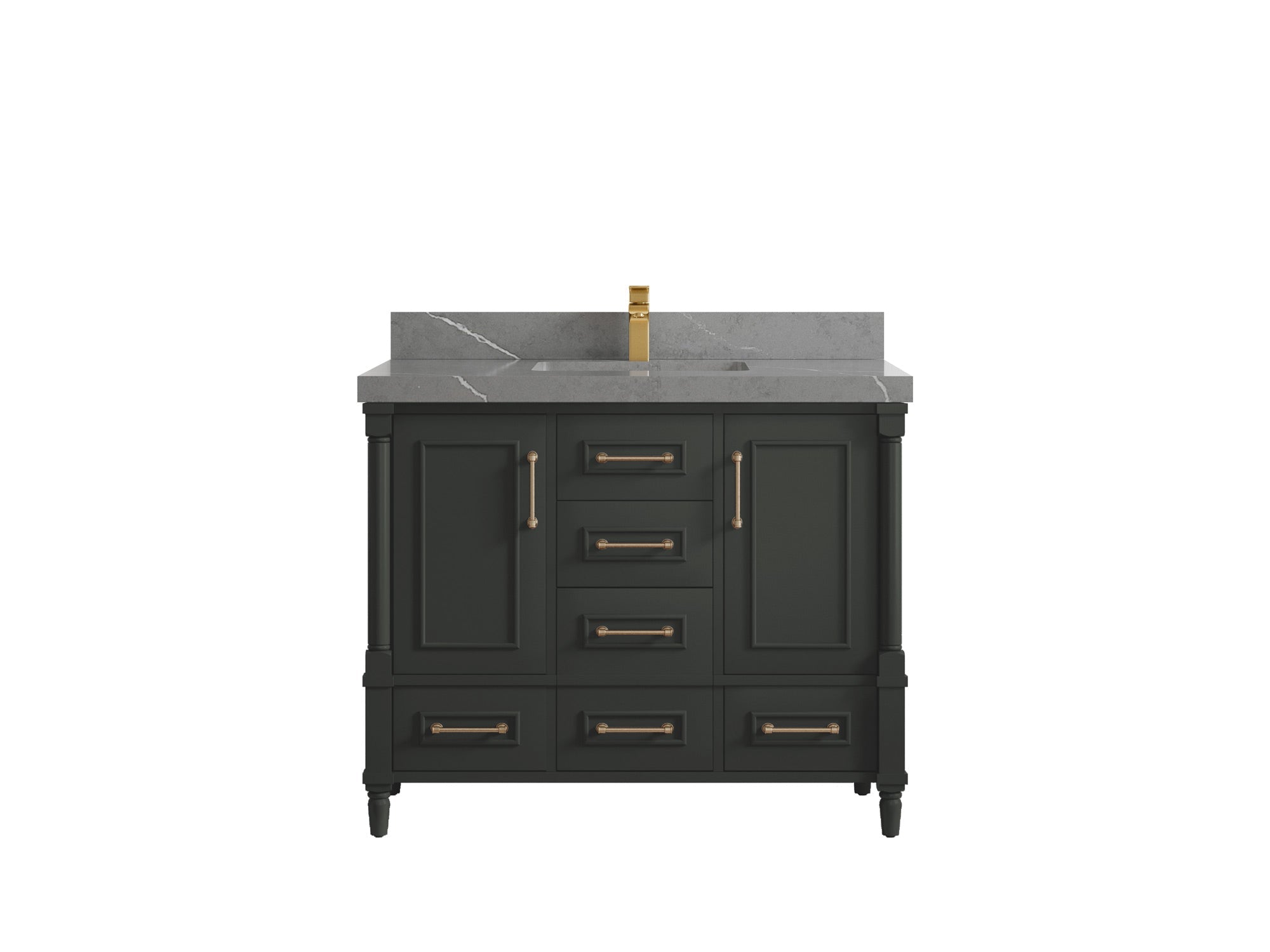 Aberdeen 42 in. W x 22 in. D Single Sink Bathroom Vanity - Willow Bath and Vanity