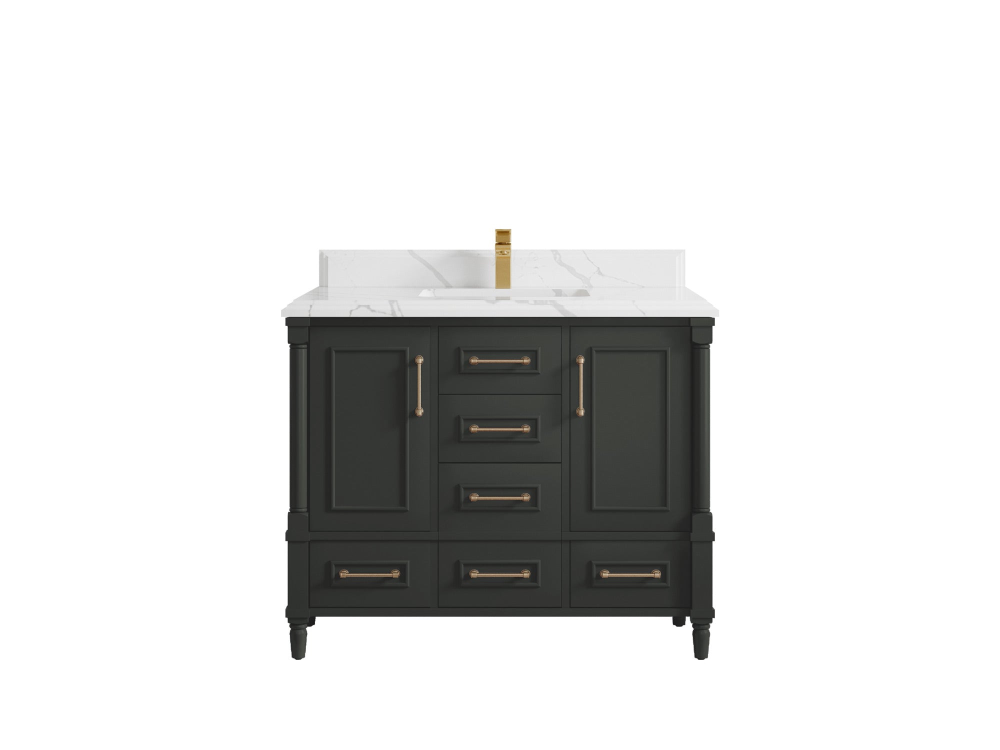 Aberdeen 42 in. W x 22 in. D Single Sink Bathroom Vanity - Willow Bath and Vanity