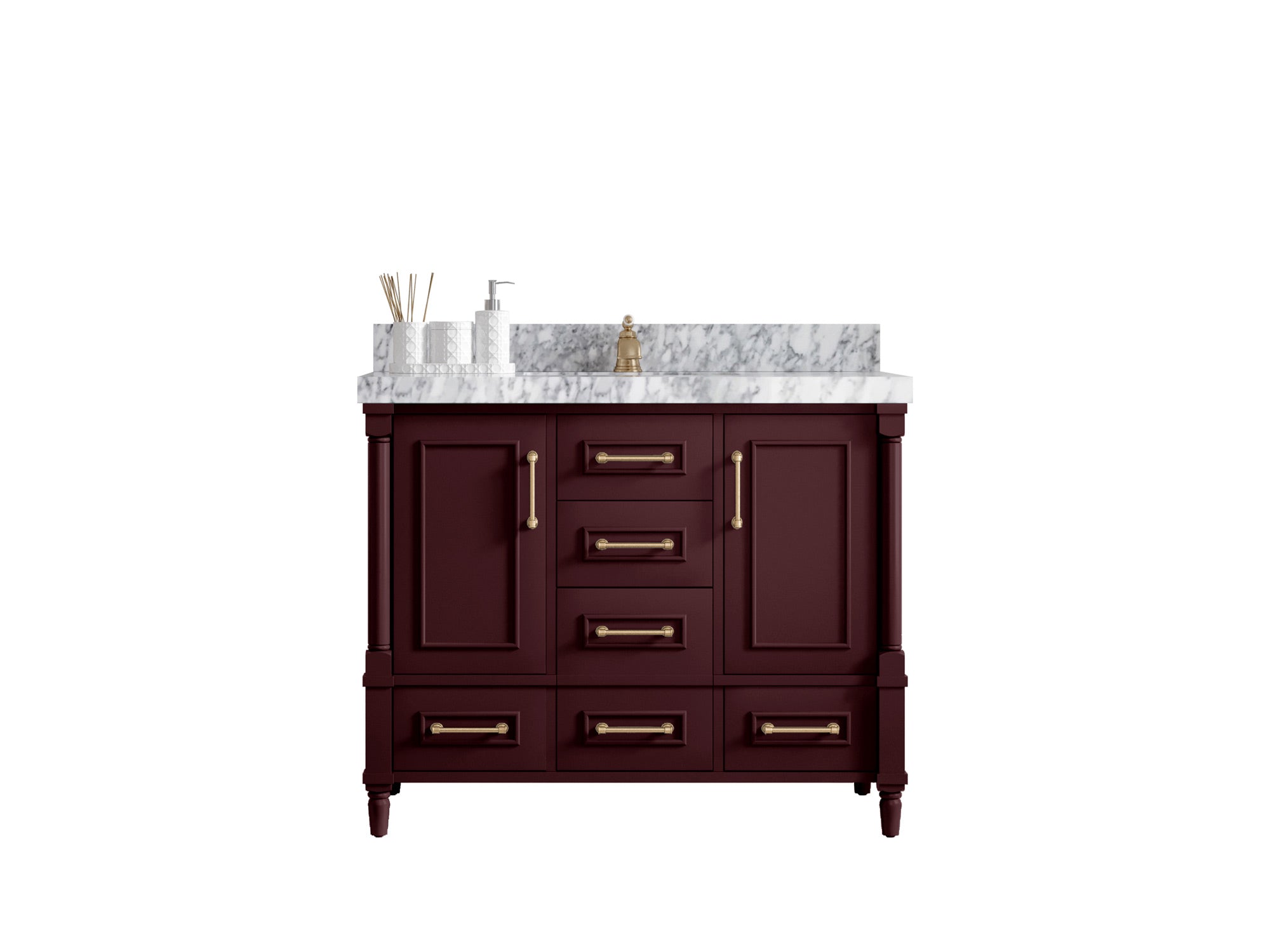 Aberdeen 42 in. W x 22 in. D Single Sink Bathroom Vanity - Willow Bath and Vanity