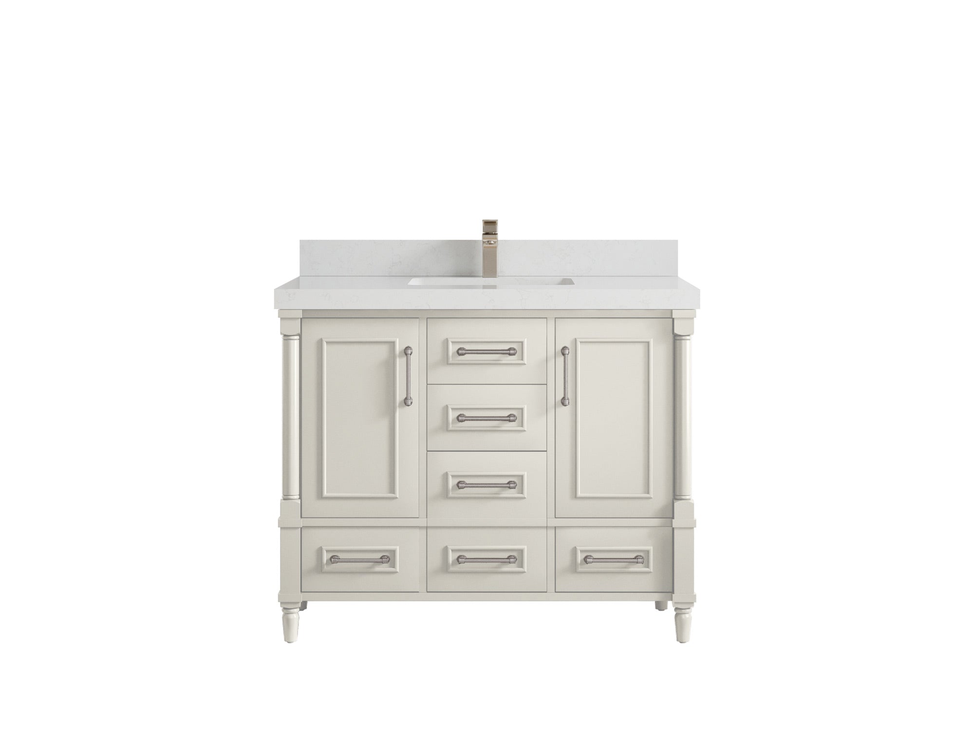 Aberdeen 42 in. W x 22 in. D Single Sink Bathroom Vanity - Willow Bath and Vanity